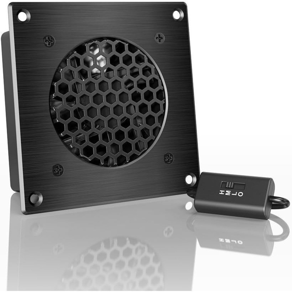 AC Infinity AIRPLATE S1 4" Quiet Cooling Fan System (AI-CFS80BA) USB Powered – N